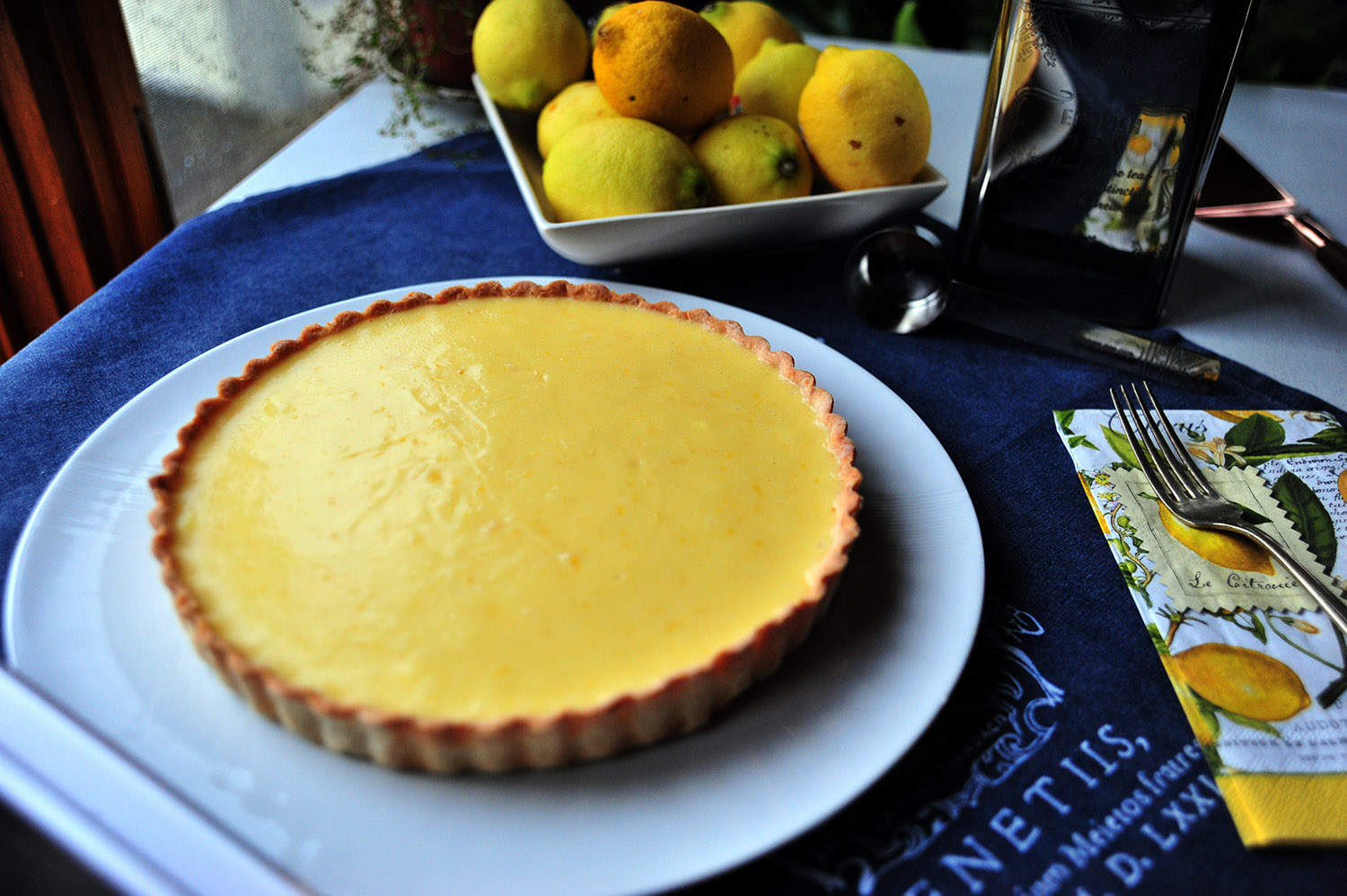 法式經典檸檬塔 | Classic French Style Lemon Tart